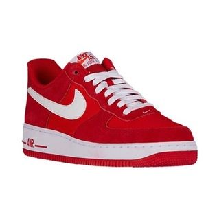 Red/White Air Force Ones‼️